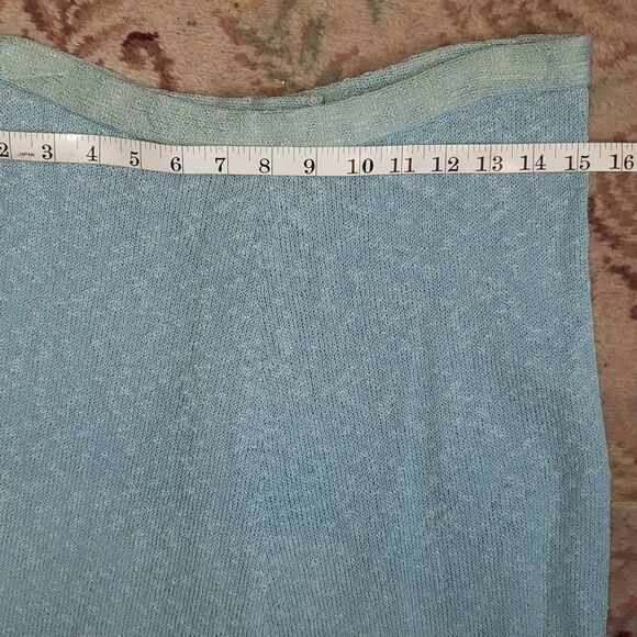 VNTG 70's DiCosta Baby Blue Sweater/Skirt Set - Picture 11 of 11